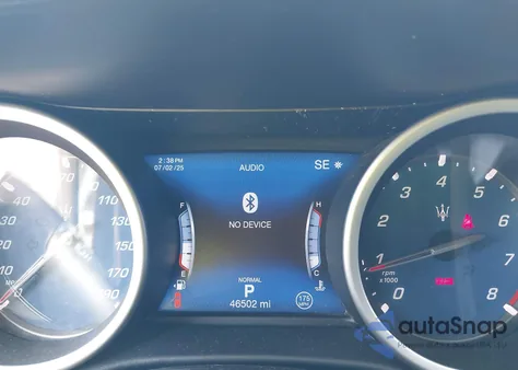 2019 Maserati Ghibli Gransport from USA, damaged, VIN ZAM57XSS2K1329364